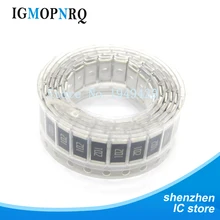 50 шт. 2512 5% 1W SMD резистор проволочного чипа резисторы 0R-10 м 0 10 100 220 470 Ом 0R 10R 100R 220R 470R 1K 2,2 K 4,7 K 10K 100K 1 м 10 м
