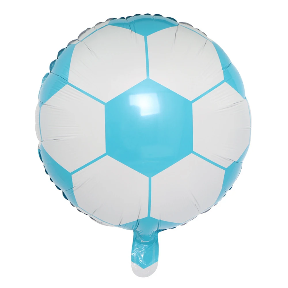 1 шт. 18 дюймов Футбол Алюминий Фольга футбол металлический майларовая воздушными шарами украшения для День рождения
