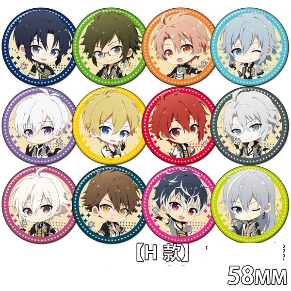 Anime 58Mm Badge Idolish7 Izumi Iori Nikaido Yamato Izumi Mitsuki Spilla