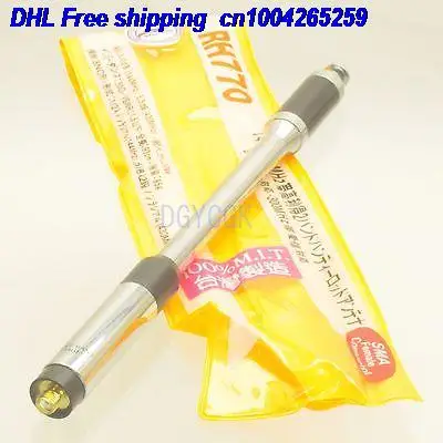 

DHL 10pcs Antenna RH770 dual band 144/430MHZ SMA female for UV-5R 5RA 5RB 5RC 5RD 5RE antenna 22-a