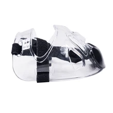 Регулируемые полоски пинающиеся прозрачные боксерские полное покрытие каратэ Защитное снаряжение для лица щит Тхэквондо маска съемный шлем