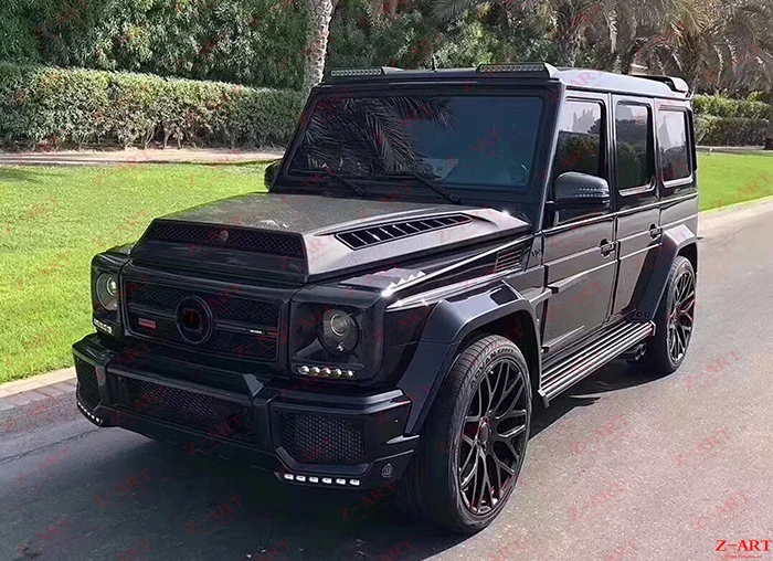 Крышка двигателя из углеродного волокна для Mercedes benz G class W463 крышка W463|Обвесы| |