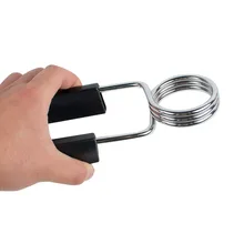 Прочный 24/25 мм Spinlock штангой ошейники воротник замок Dumbell зажимы зажим Вес подъема бар тренажерный зал, Фитнес оборудование для бодибилдинга