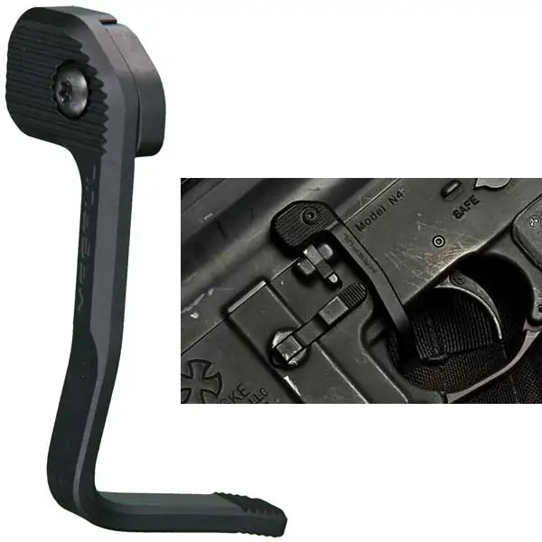 Tactical Aluminum Alloy Enhanced Bad Lever MAP Bolt Catch Extender Release Ambidextrous Mount-On Side Plate 5.56/223 | Спорт и