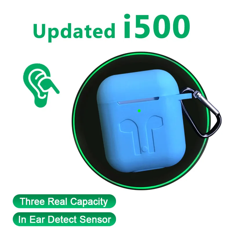 

i500 tws 1:1 Wireless Bluetooth headsets 6D super bass for iPhone Android PKi30 i60 i100 i200 tws