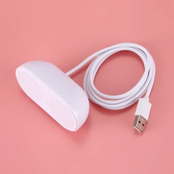 

Mini USB Speaker Dual Speaker Unit Stereo Audio Music Player Computer Small Speaker Built-In Sound Card Decoder