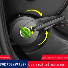 Auto Styling Interieur Auto Seat Aanpassing Knop Switch Cover Trim Decoratieve Voor Volkswagen Golf Gti Passat Polo Skoda Octavia