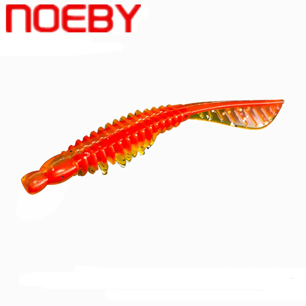 Noeby рыболовные приманки 6 шт./лот высотка каблука 10 см/3 5 г Цвета Мягкая приманка
