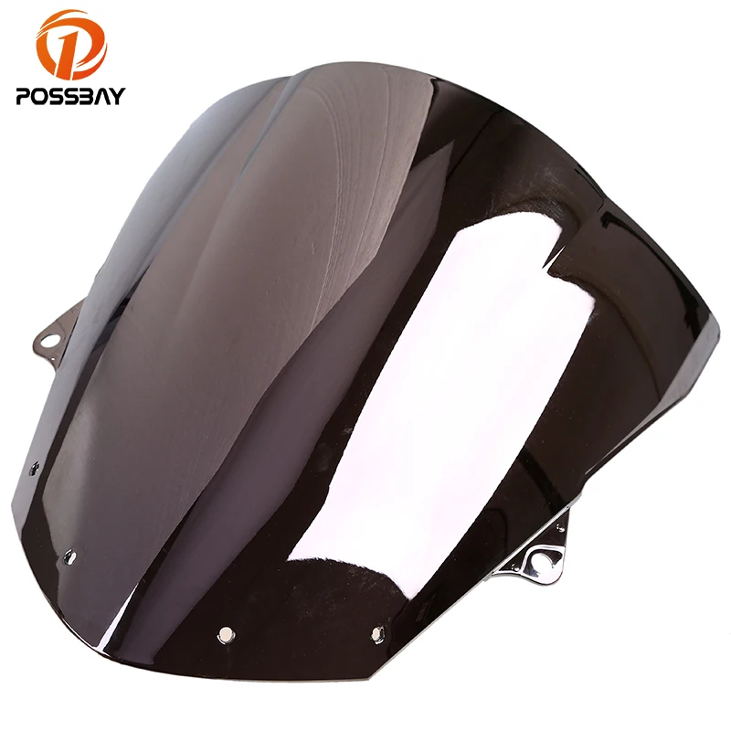 Отражатели на лобовое стекло мотоцикла POSSBAY ветровое для скутера Kawasaki Ninja ZX6R 2009 10