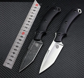 

Newest arrive knife D2 blade G10 handle outdoor camping actical Survival Utility fixed knives EDC tool K sheath