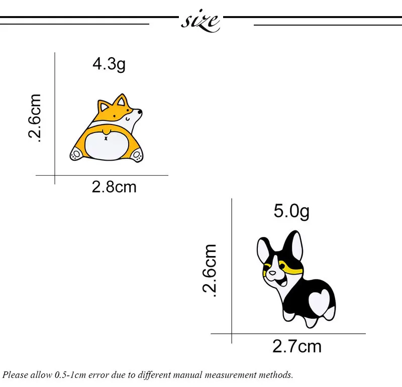 Горячие нагрудные булавки креативные корги броши в форме собаки wo мужская шляпа булавка мужские куртки значок для рюкзака для собаки мамы эмаль металлическая брошь ювелирные изделия