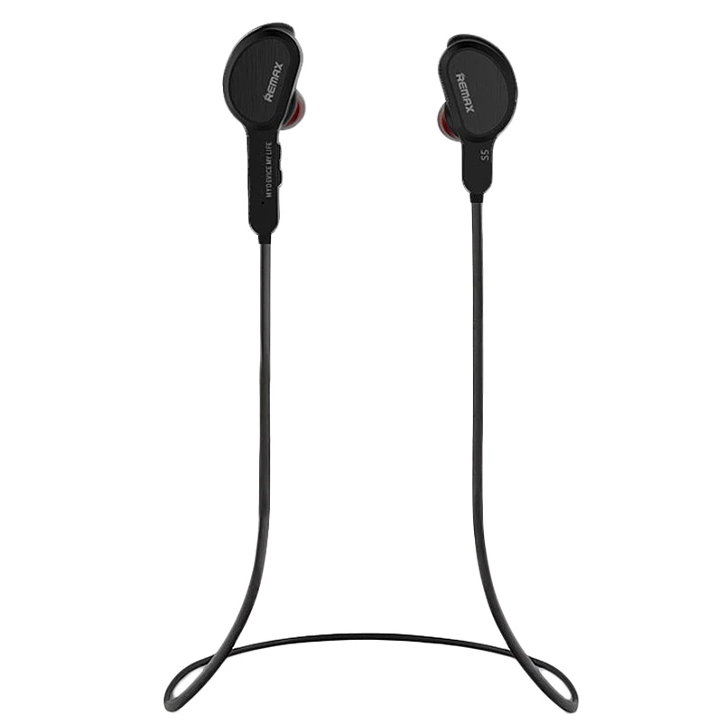 

Remax S5 Sweat-Proof Sports Stereo Wireless Bluetooth Headset High Fidelity Music Hands-Free Calling Magnetic Inhalation Ear