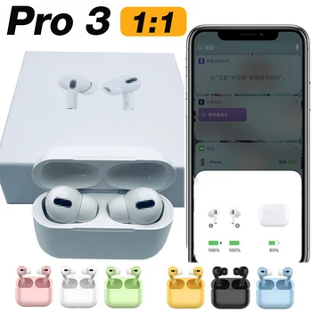 

NAIKU Original Air Pro 3 TWS 1:1 Clone Airpodering Bluetooth Earphone Wireless Headphones Earbuds Stereo Headset PK i90000