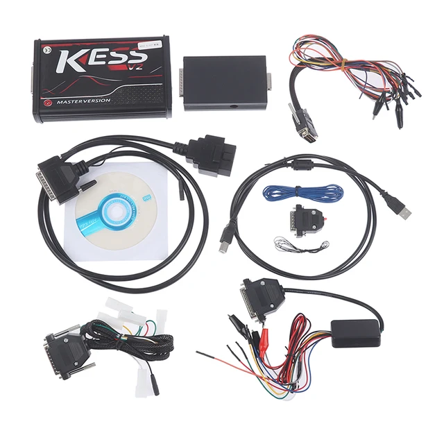 Para Kess V2 5.017 herramienta de diagnóstico OBD2 ECU lectura versión  europea para coche camión Tractor Ticfox