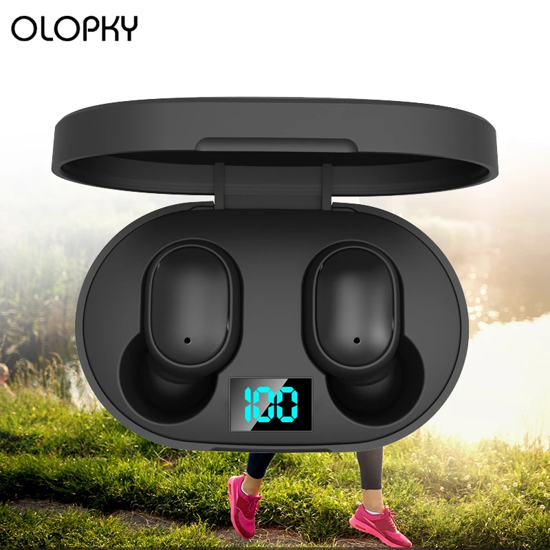 

Bluetooth 5.0 LED Display Earphones TWS Wireless Headsets Blutooth Earphone Handsfree Music Sports Earbuds Gaming Headset Phone