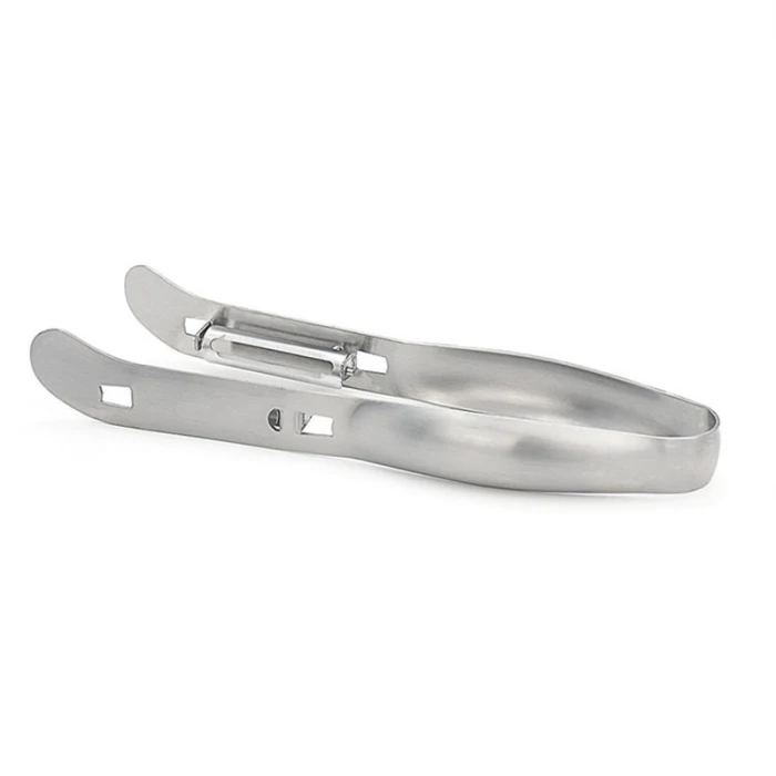 Double-Sided Stainless Steel Vegetable Peeler Easy to Use and Clean Compact Portable TT-best