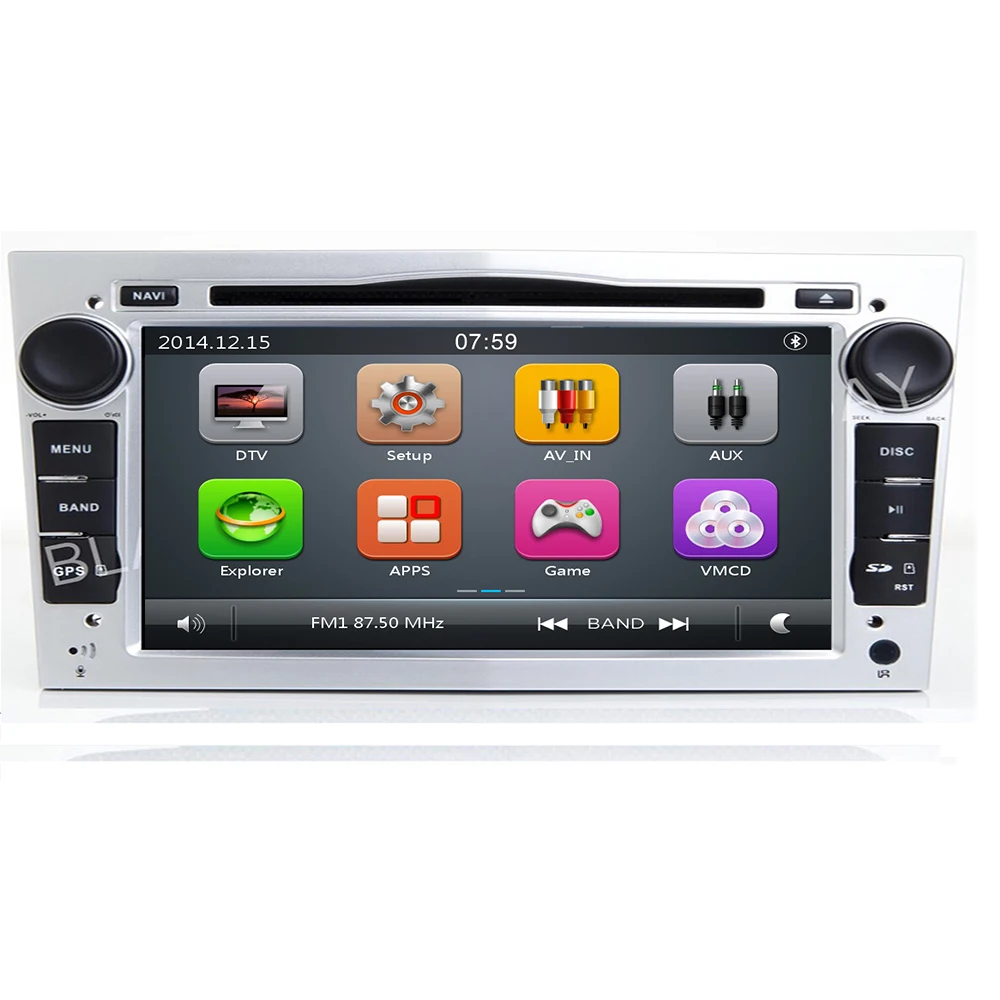 Top 7"2Din Car multimedia player For Opel Astra Vectra Antara Zafira Corsa Car DVD Radio GPS Navigation maps camera 2