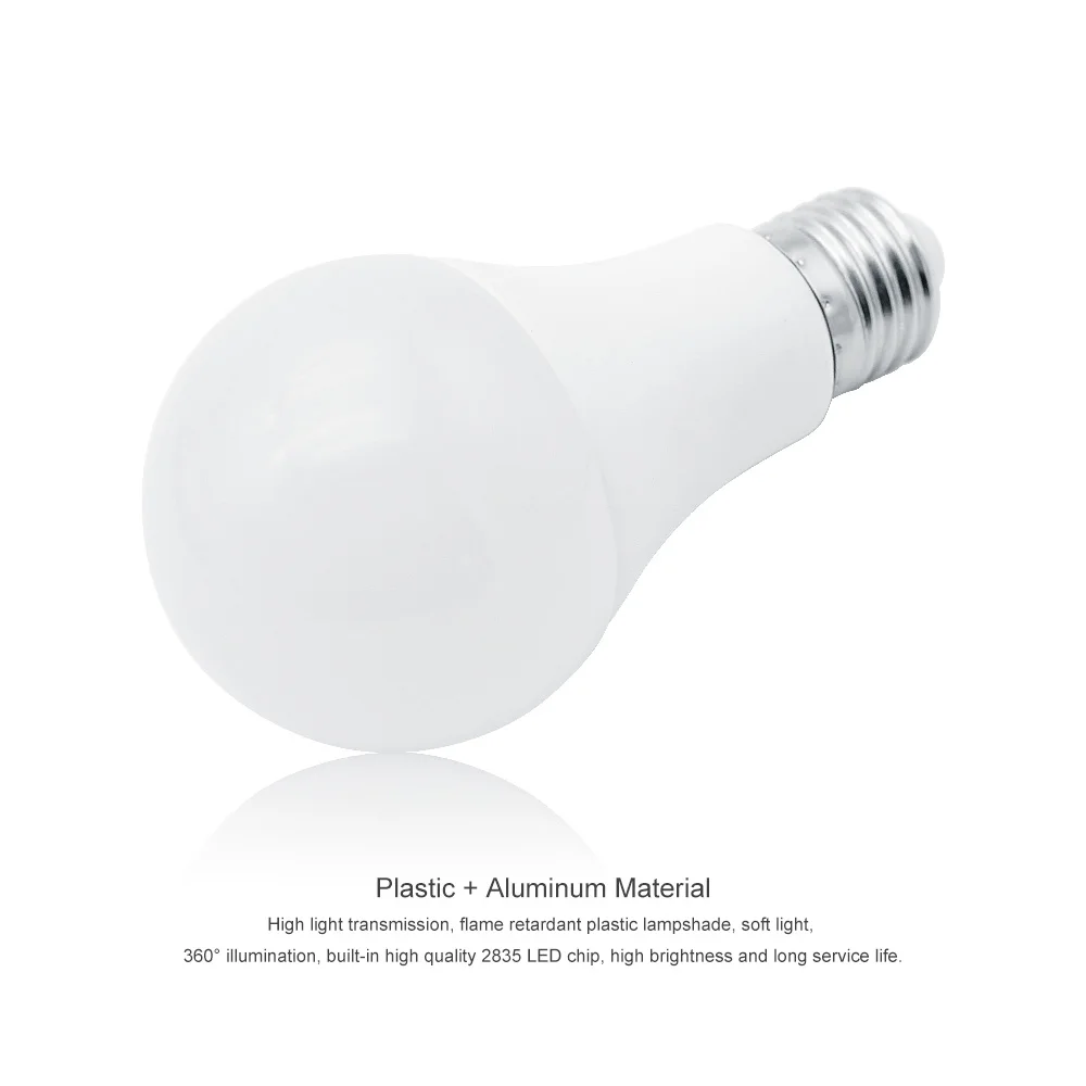 E27 Led Bulb Light Nature White 4000k White 6500k Warm White 3000k 110V  220V 230V 5W 7W 9W 12W 15W Energy Saving Bubbe Ball Lamp