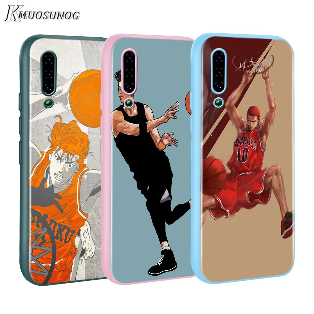 

Slamdunk 10 Basketball Baseus Candy Color Cover for Xiaomi Mi NOTE 10 9 8 Pro 9T SE A1 A2 A3 CC9 SE Lite F1 Phone Case