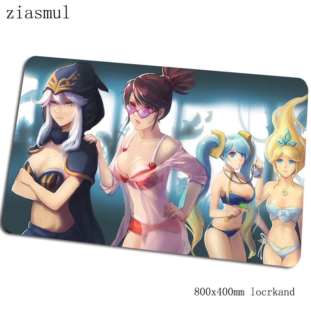 Teemo коврик для мыши 800x400x3 мм коврики милый коврик для компьютерной мыши игровые аксессуары домашние игровые коврики и чехлы игры pc gamer - Цвет: Size 800x400x3mm