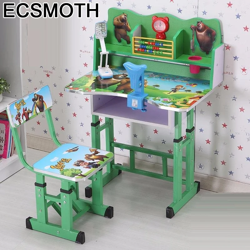 

Per Pupitre Infantiles Kindertisch Scrivania Bambini Mesa Y Silla Infantil Adjustable Kinder Bureau Enfant Study Table For Kids