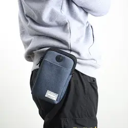 Многофункциональный водонепроницаемый чехол для телефона мини сумки через плечо с отверстием для наушников OD889