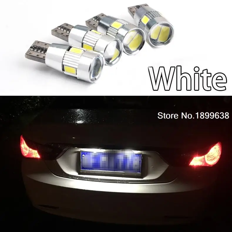 1 шт. безопасный T10 светильник 194 W5W светодиодный номерного знака s для Chevrolet CHEVY Cruze
