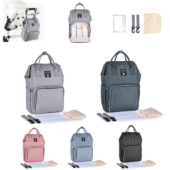 

Insular Fashion Mummy Maternity Diaper Bag Large Capacity Nursing Bag Waterproof Travel Backpack Stroller Nappy Bag Dropshipping