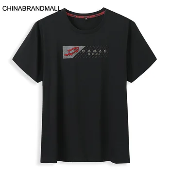 

2020 Men Plus Fat Plus Size Leisure Round Neck Printing Short Sleeve T Shirt