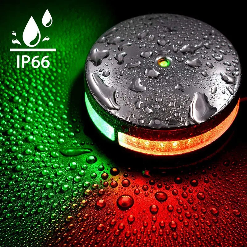 1Pc 12v LED IP65 luci di avvertimento verdi rosse per luci per Yacht luce  di navigazione per barche montaggio su ponte lampade di segnalazione a vela luci  per navi - AliExpress