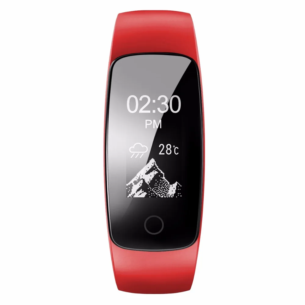 Smartch ID107 плюс HR Bluetooth Смарт-браслет монитор сердечного ритма Мульти спортивный кардио фитнес управляемый дыхательный трекер