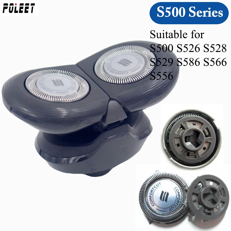 Poleet Сменное бритвенное лезвие для Бритва Philips головка S300 S500 S1000 S5000 S7000 S9000 SH30 SH70 SH50 SH90 бритвенный блок бритвы