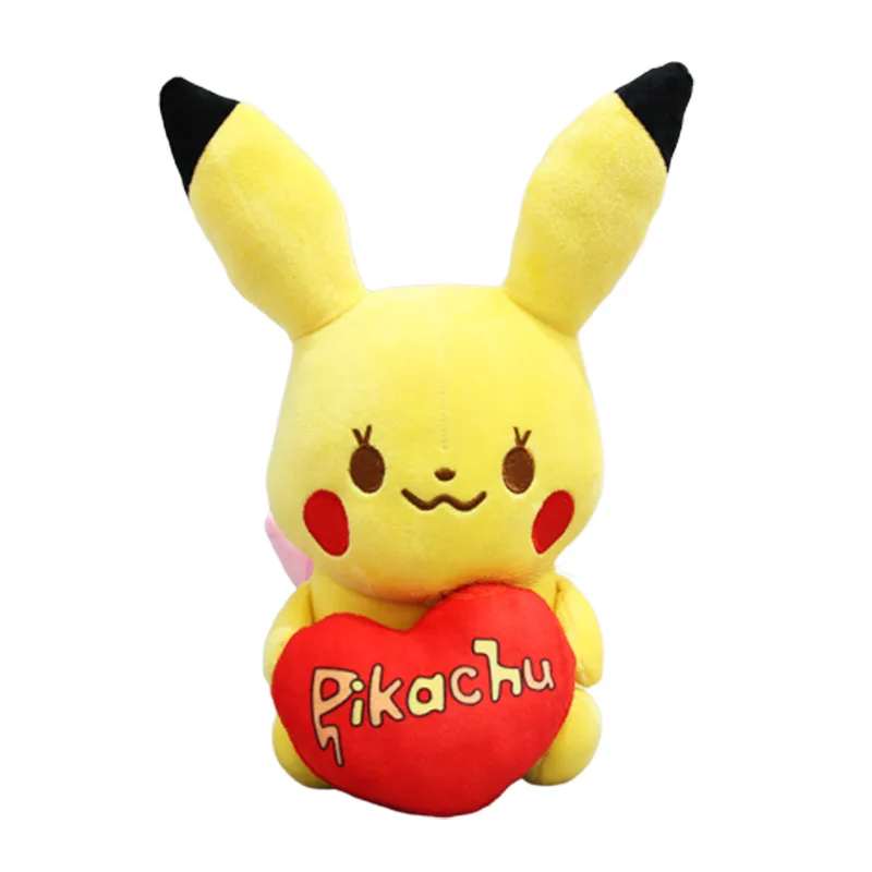 Takara Tomy Pokemon Мягкие игрушки чучела любовь Пикачу плюшевые куклы Raichu детские подарки