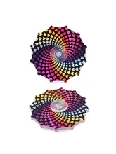 

Fidget Hand Spinner Gyro Toy Double-Sided Colorful Dynamic Rainbow Color Rotating Fingertip Spinning Top Anti Stress Toy