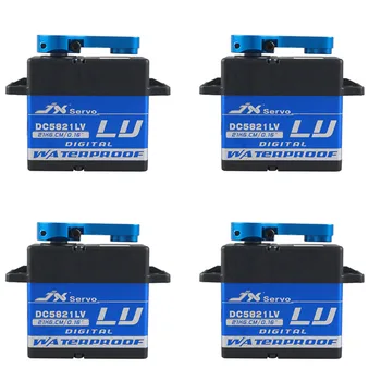 

4pcs Waterproof Metal Gear JX DC5821LV 20KG Large Torque Digital Coreless Servo for RC Car Traxx as Crawler TRX4 baja boat robot