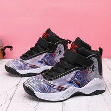 Детская Баскетбольная обувь; кроссовки; обувь для мальчиков; Baskeball Jordan; обувь для детей; кроссовки; нескользящие уличные спортивные ботинки
