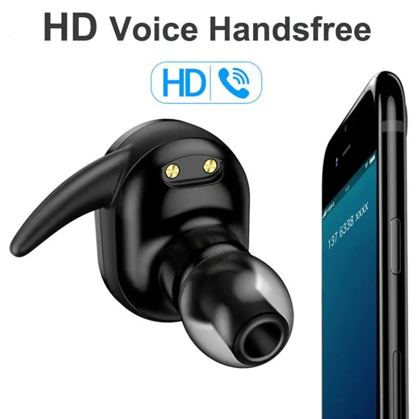 Bluetooth Earphone Solar Charge Wireless Headphones Bluetooth Air Stereo Earphones Ear Buds Gaming Headset for Android IOS Phone