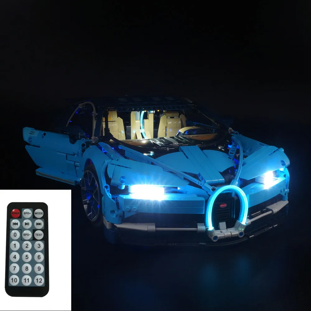 Cena Zestaw oświetlenia led dla Technic Series 42083 Chiron Toys Building blocks zestaw światła (tylko zestaw oświetleniowy w zestawie)