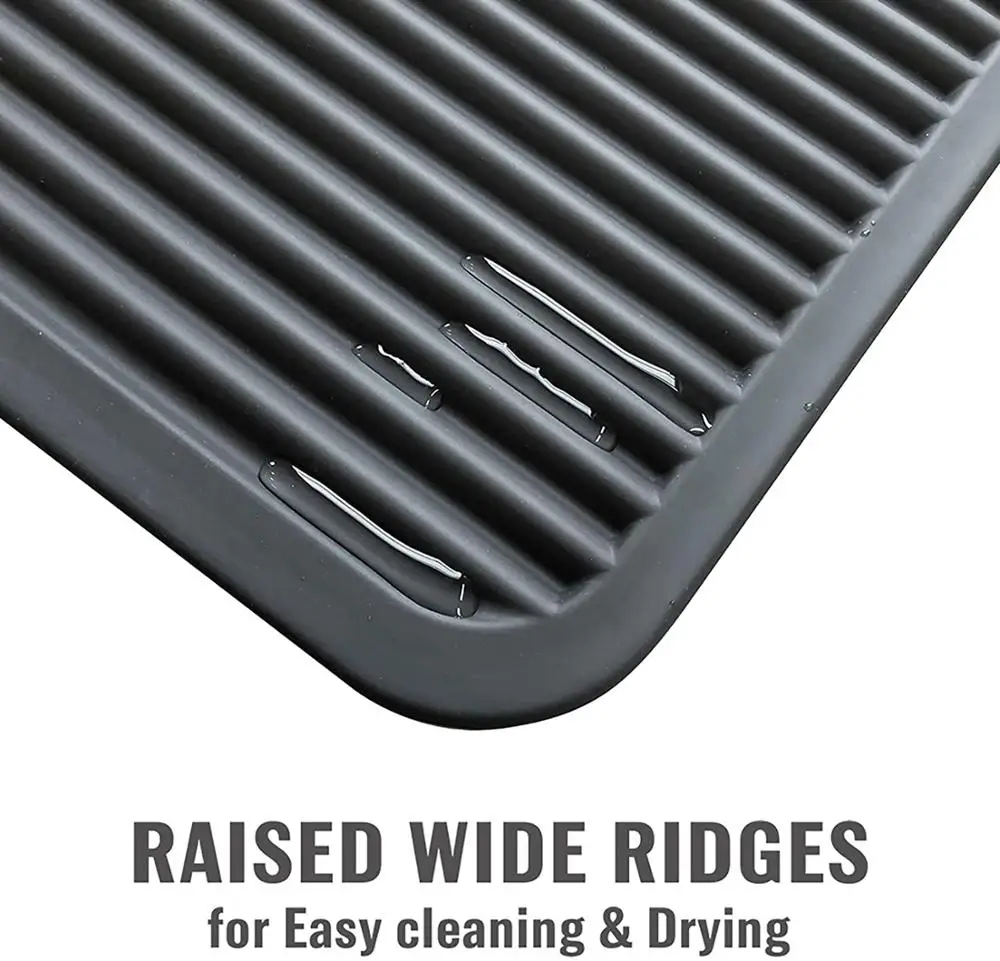 WALFOS Multi-Purpose Versatile Trivet Mat silicone baking mat Flexible Silicone Hot Pad Silicone Trivets Heat Resistant For Hot Pots and Pans