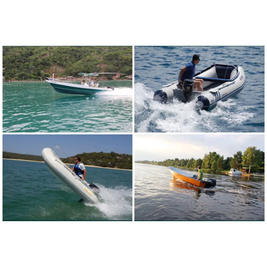 2-х тактный двигатель 6.5Hp 102cc дизельный двигатель с водяным охлаждением ручной короткой оси газ МОРСКОЙ лодочный двигатель для 2,7-и формирующая листы для кровли 4 м Мини лодка