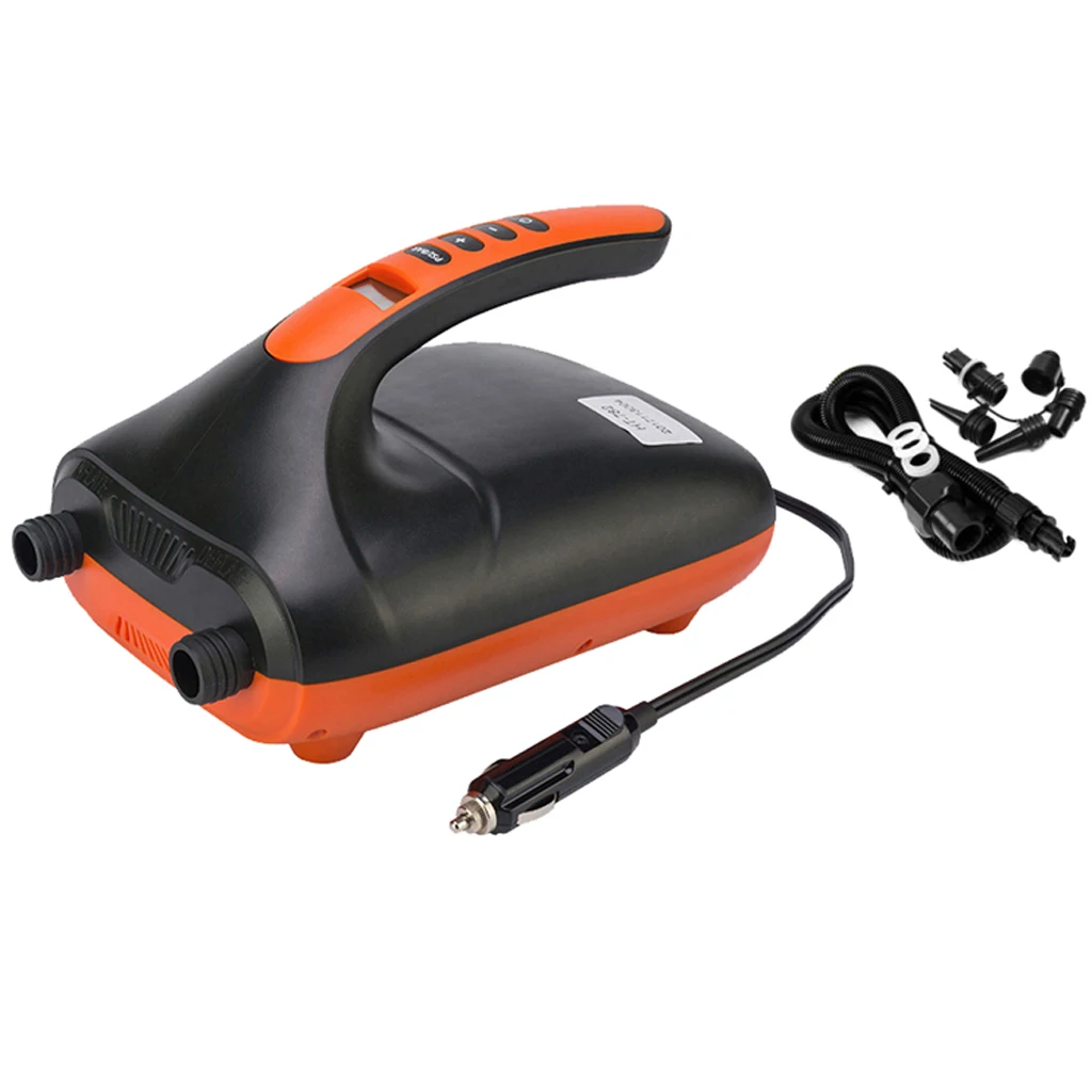 

Digital Air Pump Compressor with LCD Display for Surfing Inflating SUP Paddle Boards Boats Rafts Pool Toys