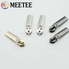20 шт Meetee ползунки на молнии для 5# Нейлоновая пуховая куртка на молнии карман на молнии сумка на молнии наборы для ремонта DIY аксессуары