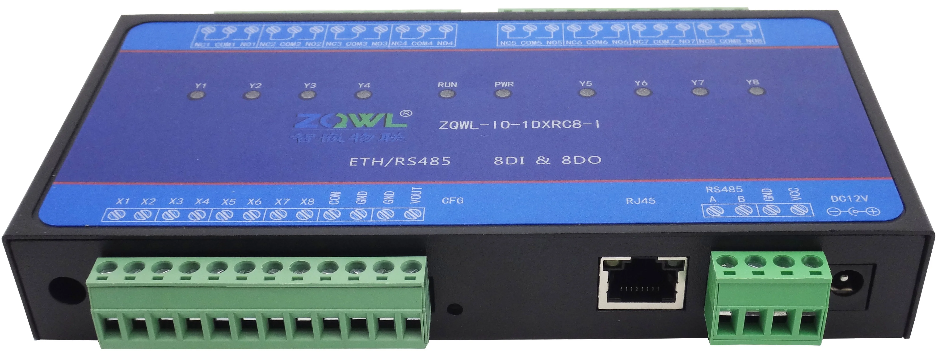 

8-канальная сеть контрольная панель реле/RS485/Modbus TCP/RTU/контроль времени/Промышленный класс