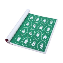 Золотая книга Феникса, временные трафареты для тату, для боди-арта, рисования цветами, серии, Косметика для макияжа