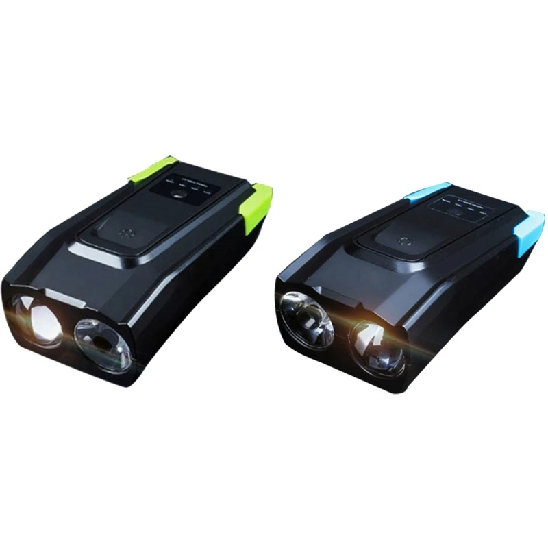 BMDT-Built-In 2000Mah Bicycle Light Sensor Smart Flashlight For Bicycle Accessories,Usb Charging Bicycle Bulb With Speaker