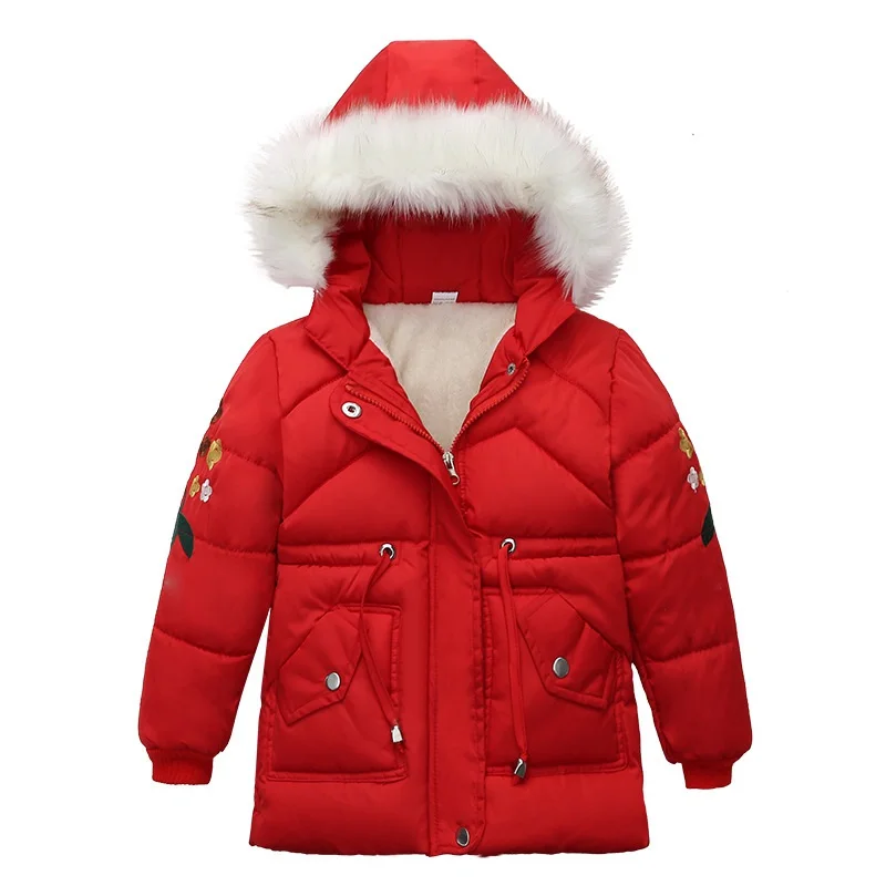 COOTELILI  Warm Outerwear & Coats Winter Jacket For Girls Boys Children Winter Clothing Outerwear Coat Toddler Clothes (9)