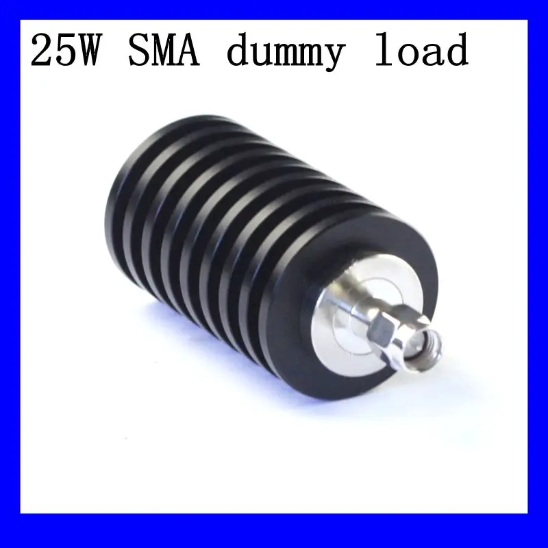 Terminação Coaxial rf Macho Plug Sma Carga Manequim Tampa Niquelada Conectores Acessórios 3ghz 4ghz 6ghz 50ohm 25w