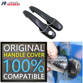 

Carbon Fiber Look for Ford Mustang Shelby GT GT500 2005~2014 2010 2011 2012 2013 Car Door Handle Cover Sricker Car Accessories