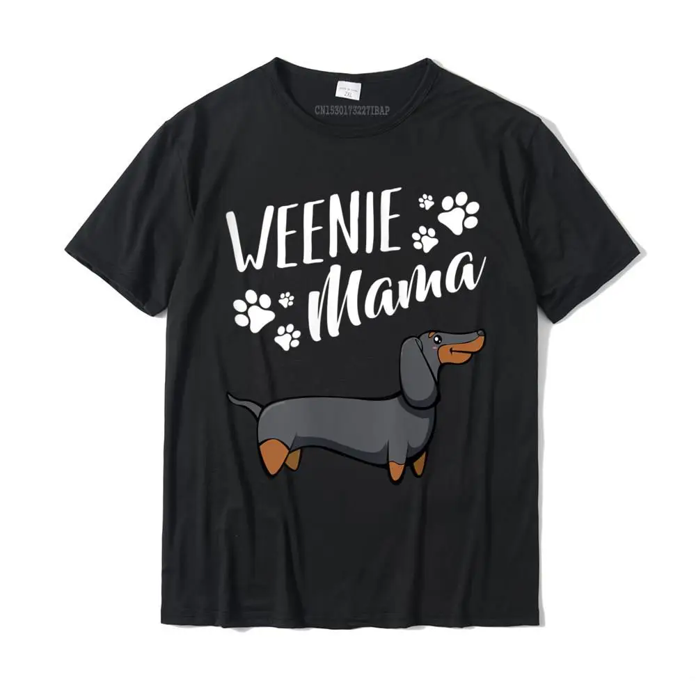 comfortable Group T-shirts for Men 100% Cotton Fall T Shirt Summer Tee Shirts Short Sleeve Newest Crew Neck Free Shipping Womens Weenie Mama Dachshund Animal Lover Wiener Dog Cute Puppies Tank Top__MZ22994 black