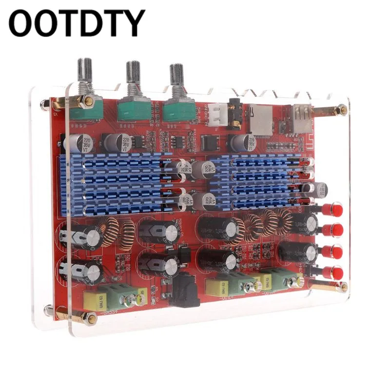 2x60 Вт+ 100 Вт TDA3116 Bluetooth 2,1 канальный цифровой аудио усилитель плата для U диска TF карты декодирования поставки